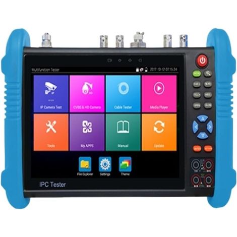 Testeur de vidéosurveillance prenant en charge la caméra IP IPC-9800 Pro Full HD 8MP Cvi Tvi Ahd Cvbs Moniteur Caméra IP X7 Pouces IPS Écran Tactile PTZ Contrôle CCTV Testeur(IPC-9800 Pro) (1/5)