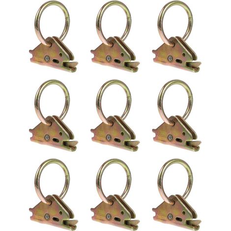 Anneaux D'arrimage pour Rail E en Acier, Lot de 10, à Clipser (1/5)