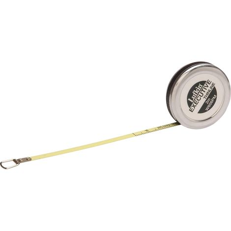 Crescent Lufkin W606PM Executive Diameter Tape Measure, 2 Meters Length, 6mm Width, Metric Only