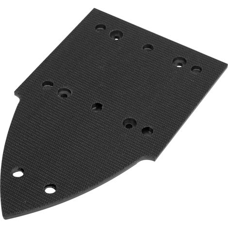 Makita – Plateau delta et carré pour ponceuses vibrantes BO4565 – Accessoire pour meuleuse – Pour ponçage précis sur bois dur