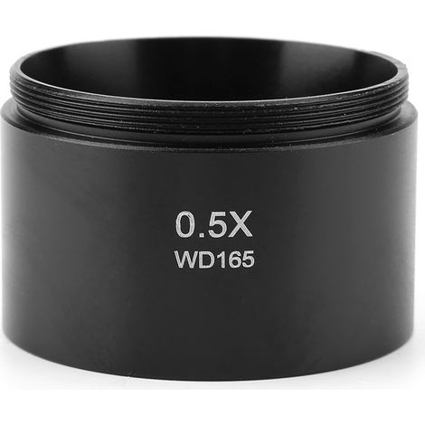 KP-0.5X Auxiliary Stereo Microscope Objective Lens for Industry Video Microscope 48mm Mounting