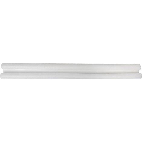 Joint d'étanchéité anti-courant d'air et anti-poussière pour bas de porte, 93 x 10 cm (blanc) (1/5)