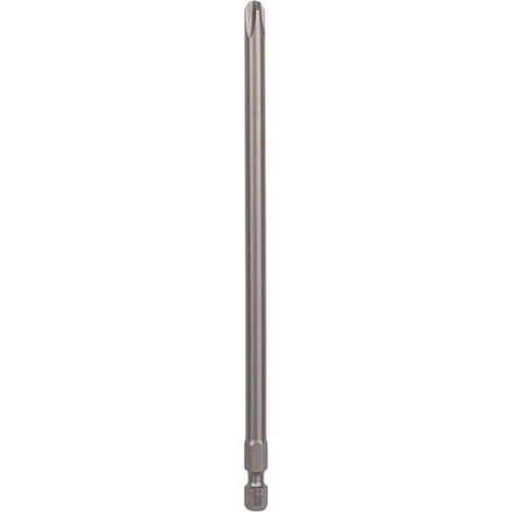 Lot de 1 embout de vissage Extra-dur Phillips PH3 à queue 6 pans mâle 1/4 Longueur 152 mm BOSCH 2607001542 (1/3)