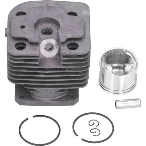 Kit cylindre piston tronçonneuse - OKZ® - Diamètre 44 mm - Alliage aluminium et fer - Poids 617 g - Remplacement direct (1/5)