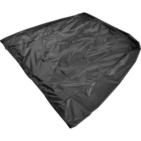 Jeffergarden Canapé couvercle de poussière étanche pliant exagéré extérieur pour les tables de meubles chaises noires (1/5)