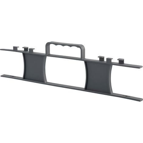 Sygonix Porte-câble SY-6797956 gris 1 pc(s)