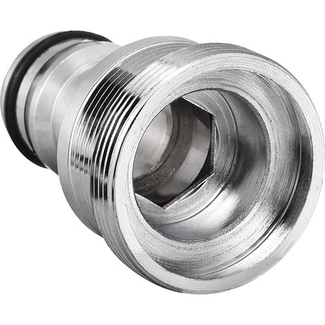 M28 Mâle Filetage Jardin Tuyau Rapide Connexion x 1 Pièce Nickelé Laiton Tuyau d'eau Raccord Adaptateur pour Robinet (1/5)