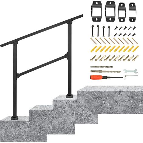 Main Courante d'Escalier pour 2 à 3 Marches, 100CM (1/5)