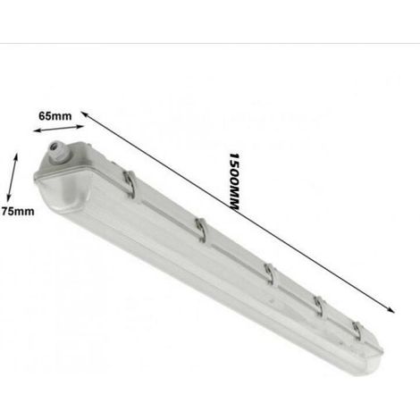 Plafoniera a led da 150cm senza tubo t8 (1/2)