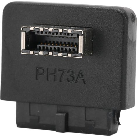 Adaptateur USB 3.0 20 broches vers Connecteur Type E à 90 degrés pour Carte Mère, Panneau Avant ABS (1/5)
