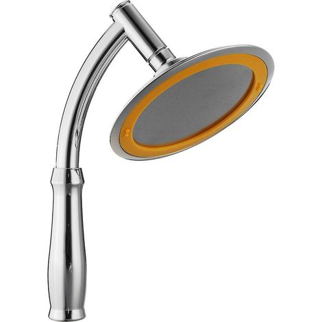 royaluxe - Pommeau de douche de salle de bain pommeau de douche pluie rond réglable à haute pression (1/3)