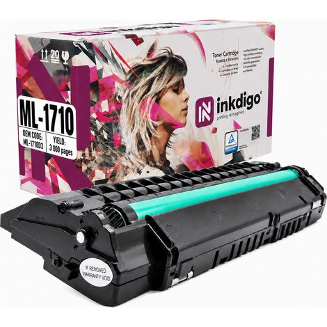Inkdigo Toner ML-1710D3 kompatibel mit Samsung 1710, ML-1410, 1740, ML-1710P, TÜV-zertifiziert (1/5)