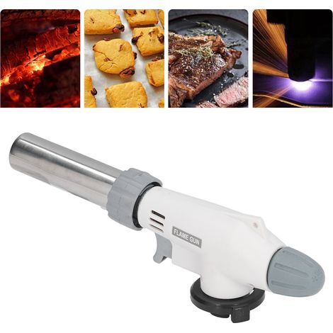 Chalumeau de soudage industriel, torche à cartouche, allumeur électronique domestique, tête de torche inversée, allumeur de barbecue extérieur. (1/5)