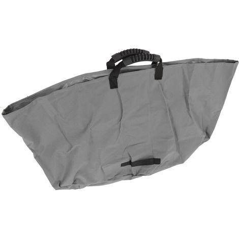 Sac de rangement portable pour la maison, en tissu Oxford 600D, sac poubelle réutilisable pour plantes et fleurs de jardin, gris. (1/5)