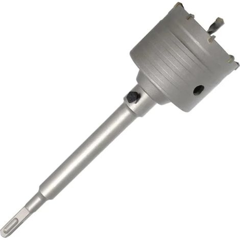 Foret carottant pour béton, brique, maçonnerie, diamètre 65 mm avec rallonge SDS Plus longueur 350 mm, (1/5)