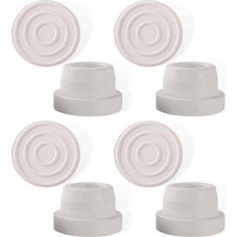Set mit 4 Gummipuffern für Poolleitern, geeignet für Rohre mit einem Innendurchmesser von 4,8 cm, Stopper für eingelassene Poolleitern, Schutzzubehör für Poolfolien (1/5)