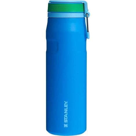 Stanley 1913 IceFlowBottle Twist Flip 0.71L - 17 Ore Di Freddo - 4 Giorni Di Ghiacciata - Lavabile In Lavastoviglie - Borraccia Acciaio - Senza BPA - Isolamento Sotto Vuoto - Azure (1/3)