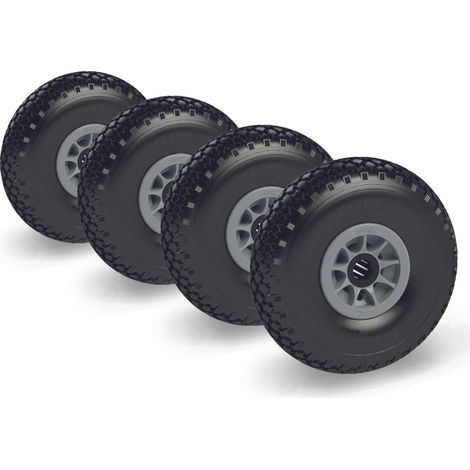 Fetra PU-Bereifung Pannensicher 260x85mm Mehrpreis für 4 Stück