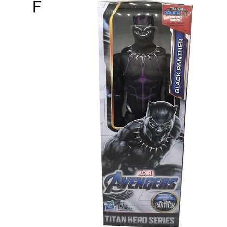 Figurine Avengers décorative, finition exquise, figurine réaliste de Captain Marvel et Black Panther pour le bureau (2025) (1/5)