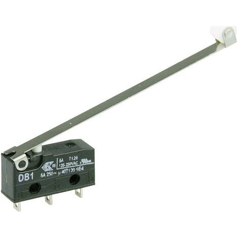 ZF DB1C-A1RD Microrupteur DB1C-A1RD 250 V/AC 6 A 1 x On/(On) à rappel 1 pc(s) (1/3)