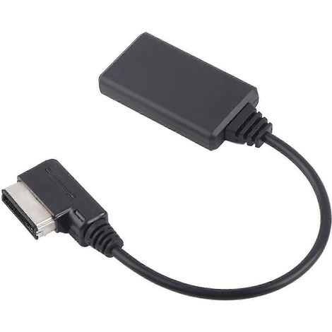 Câble audio adaptateur d'interface musicale AUX Bluetooth 5.0, compatible avec AMI, MMI et MDI. (1/4)