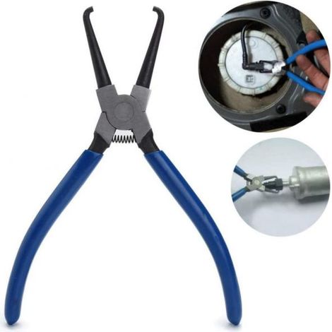 Pinza per smontaggio montaggio raccordi rapidi Filtro Carburante Linea Benzina (1/5)