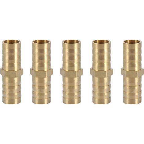 Outil de Connecteur de Tuyau, Connecteur Droit à Deux Voies, Droit pour Raccordement de Tuyaux(10mm 5pcs) (1/5)