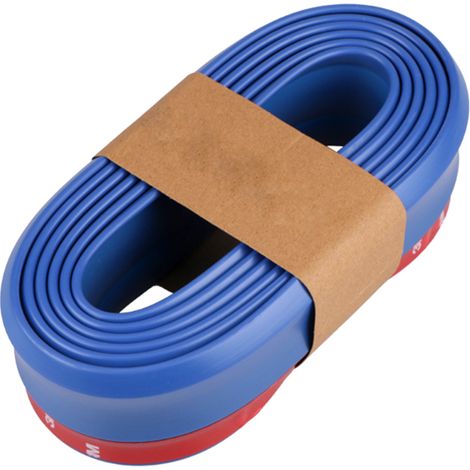 Universeller Spoiler für Stoßfänger und Schweller, blau, 5 cm x 2,5 m