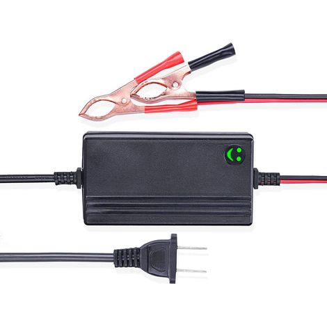 Chargeur Batterie Plomb-Acid - 12 V à 14,8 V - 1,2 A - Automatique - Pour Voiture Camion Bateau Moto VR - 2 Pièces
