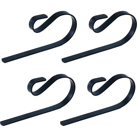 Support Pour Chaussettes De Noël - Pour Cheminée Et Décoration Intérieure - Lot De 4 (1/5)