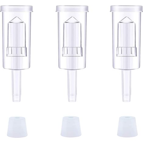 Barboteur Fermentation, 3PCS Airlock Fermentation, Bonde de Fermentation avec 3 Bouchon, SAS pour la Fermentation, Fermentation (1/5)