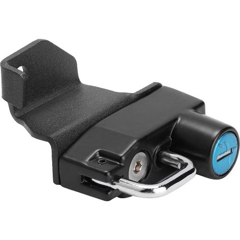 Antivol de Casque de Moto, Cadenas de Casque avec 2 Clés en Alliage d'aluminium pour Cadre de Moto, Tube de Pare-chocs, Porte-bagages (1/5)