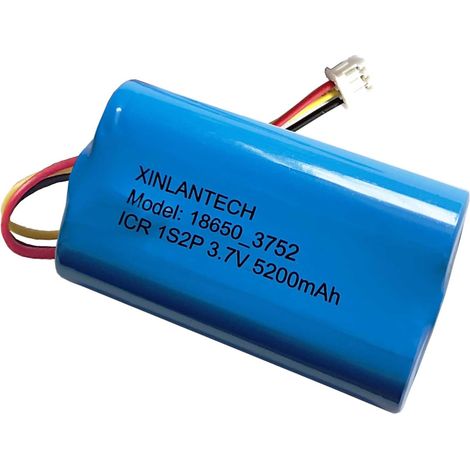 Batterie lithium-ion 18650 1s2p 3,7 V 5200 mAh pour V8s1ax11 / V8p1ax11, R811 / R810, batterie de sonnette de porte Y0210 / Y0410 (1/5)