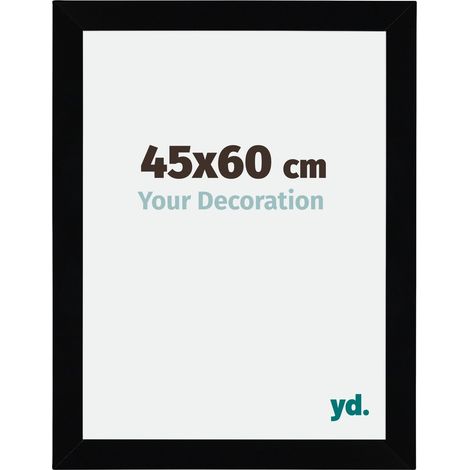 Cadre Puzzle 45x60 cm - Noir Brillant - MDF - Mura. (1/5)