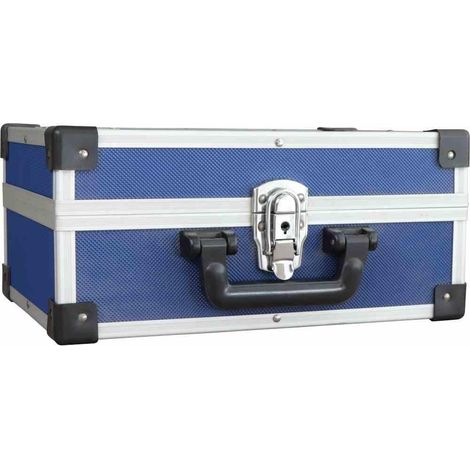 Alu Werkzeugkoffer blau 330x230x150mm Werkzeugkiste Werkzeugkasten Werkzeuge NEU (1/2)