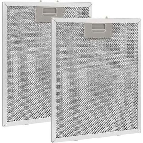 pièces Filtre à Graisse Métallique pour Hotte Aspirante 320x260mm,Filtre en Maille Accessoire Hotte Aspirante pour Hottes de Cuisine (1/5)