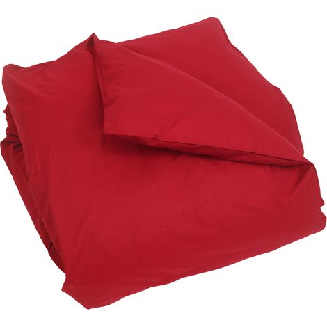 Housse de couette uni coton ALTO 140x200 cm (1/5)