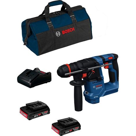 Bohrhammer BOSCH GBH 18V-18 X (2 x 2,0 Ah + GAL18V-20 + Tasche) (1/5)