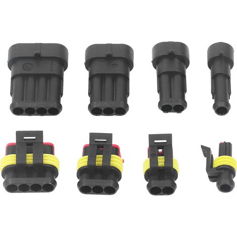 Kit de 254 connecteurs automobiles étanches avec bornes (1/5)