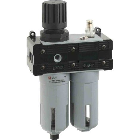 Unité de traitement FRL RS PRO, G 3/8, Filtration 20µm, 12bar ( Prix pour 1 ) (1/2)