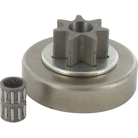 Pignon étoile 3/8 - 7 dents pour tronçonneuse STIHL 038 - MS380 - MS381 (1/3)