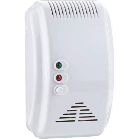 Natural gas detector and sleeping aid (white) 115 x 75 x 35 mm 12 V YMYNY (1/4)