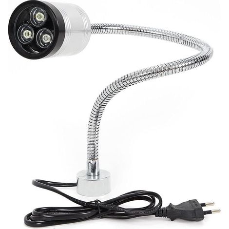 220V Led Licht Flexibel Wasserdicht Arm Licht LED Arbeitsleuchte Drehmaschine CNC Maschinenlampe Magnetische für CNC Werkbank Handwerk Nähmaschine 6W