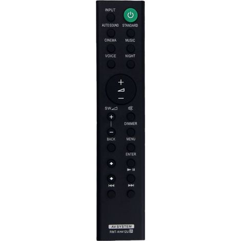 La télécommande RMT-AH507U remplace celle des systèmes de barres de son Sony HT-G700, SA-G700 et SA-WG700 (1/5)