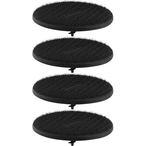 VGOL 4PCS Clips de Fixation de Tapis de Voiture en Plastique Noir Boucle de Clip de Fixation de Tapis de Voiture 9171368-106480-11 Pince de Fixation à Pointe en Spirale (1/4)