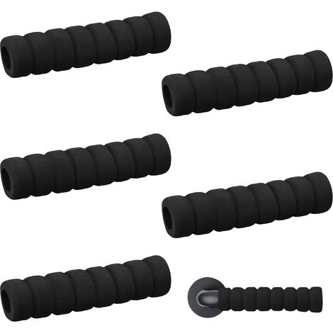 5 Pièces Poignée de Porte Housse de Protection, Antidérapant Antistatiques Protection de Poignée de Porte, Doux Protecteur pour Poignées de Portes, pour Poignées de Portes et de Fenêtre (1/5)