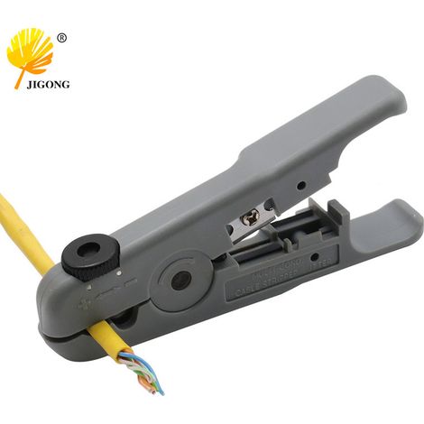 Pince à dénuder multifonction 3 en 1, pince à dénuder les câbles réseau, coupe nette, outil de dénudage portable, pince à dénuder les câbles.