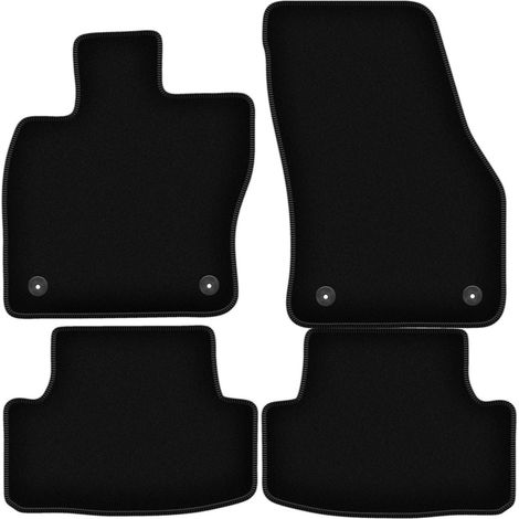 Tappetini BASIC in velluto nero per: Volkswagen T-Roc crossover (2017-) (1/5)