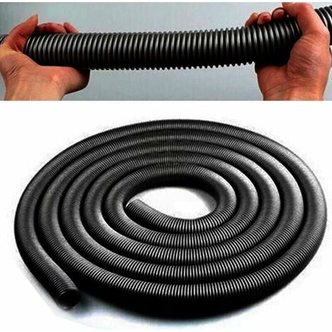 Meter Vacuum Cleaner Hose, 32 mm Flexible Vacuum Cleaner Hose, Black, One Size MUMU (1/4)