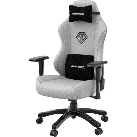 Andaseat Phantom 3 Gris L Cuir PVC (1/5)